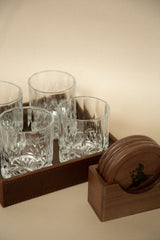 Holy Men Whiskey Glass & Coaster Bundle