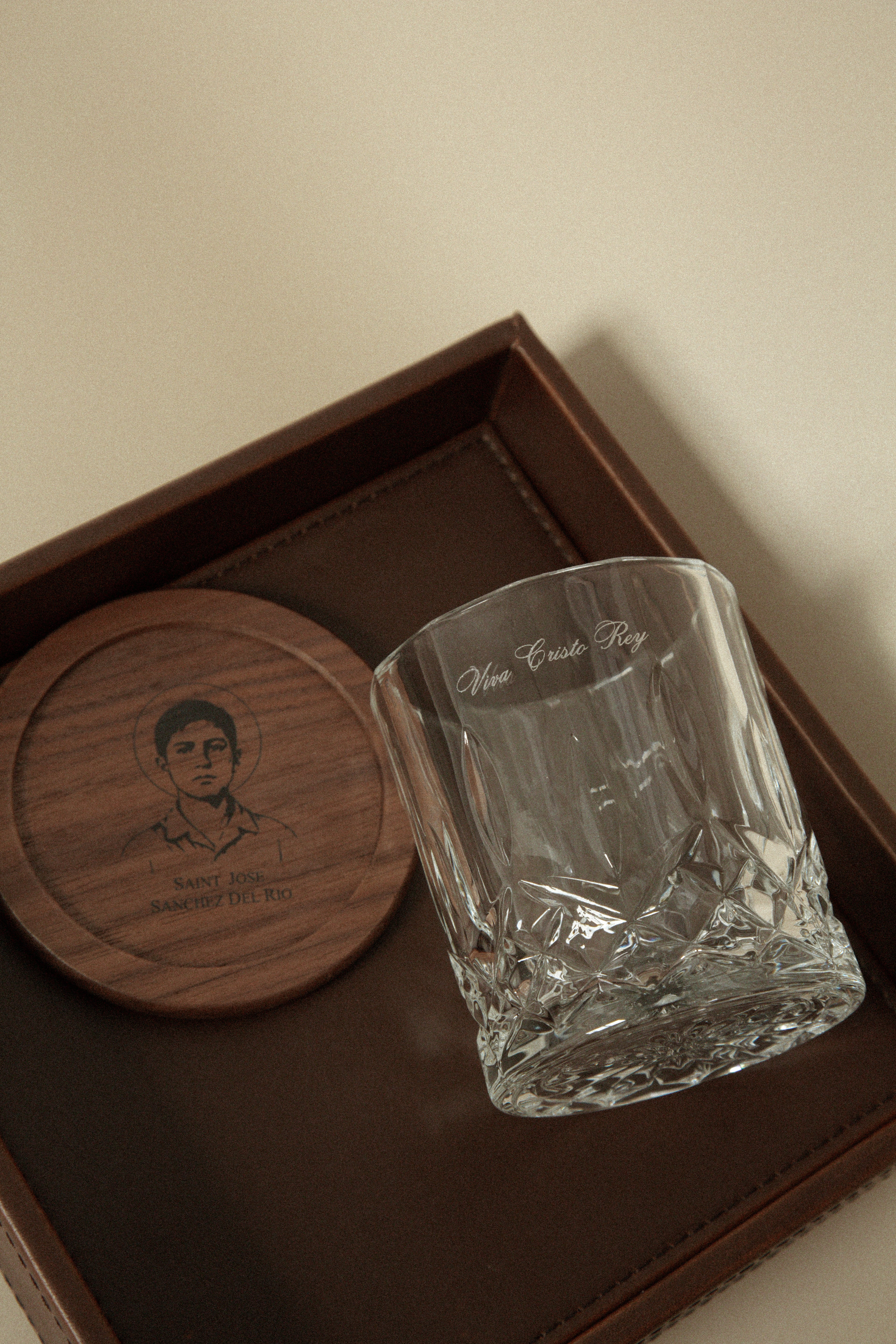 Holy Men Whiskey Glass Set