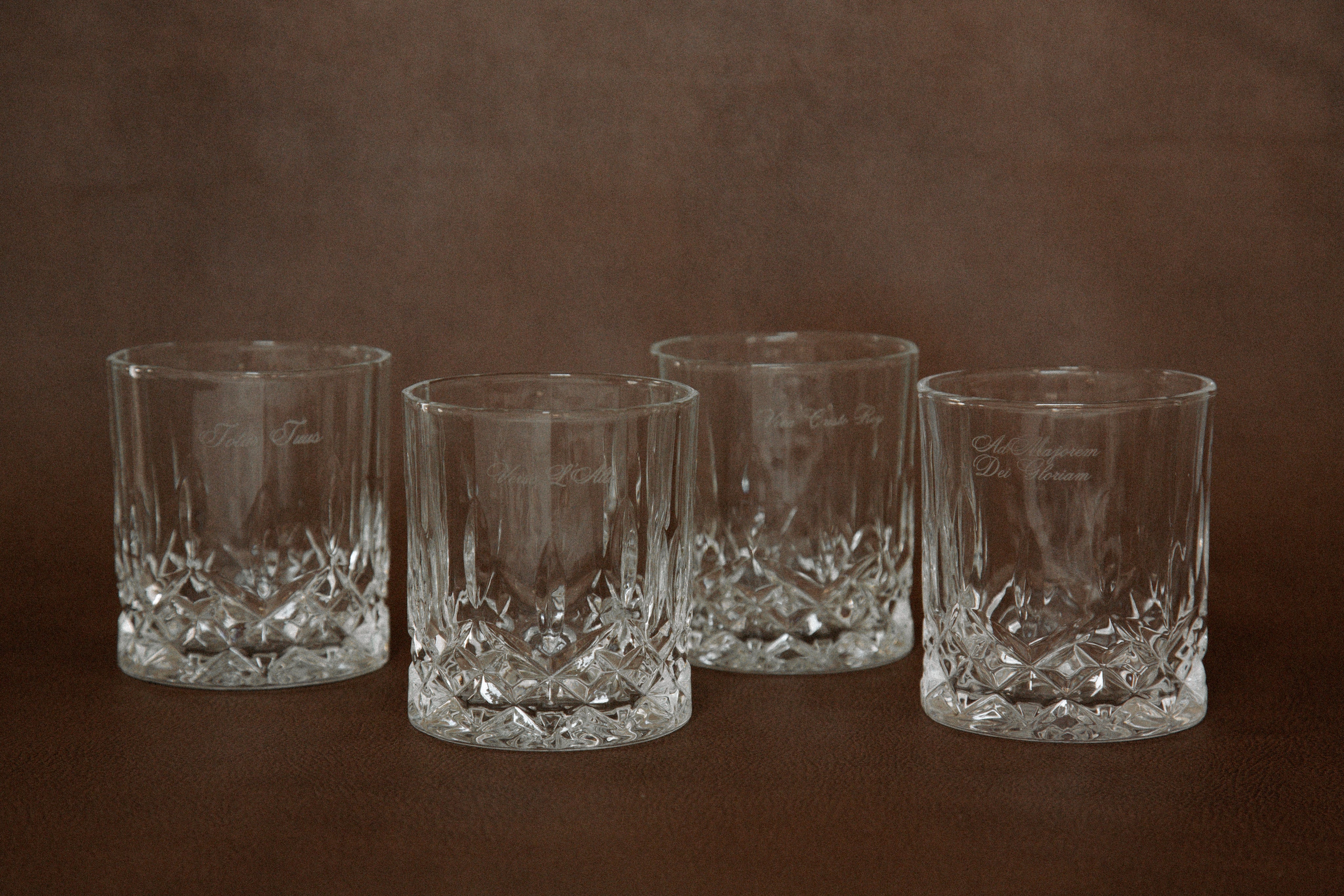 Holy Men Whiskey Glass Set
