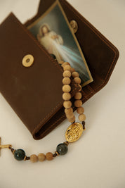 Leather Rosary Wallet