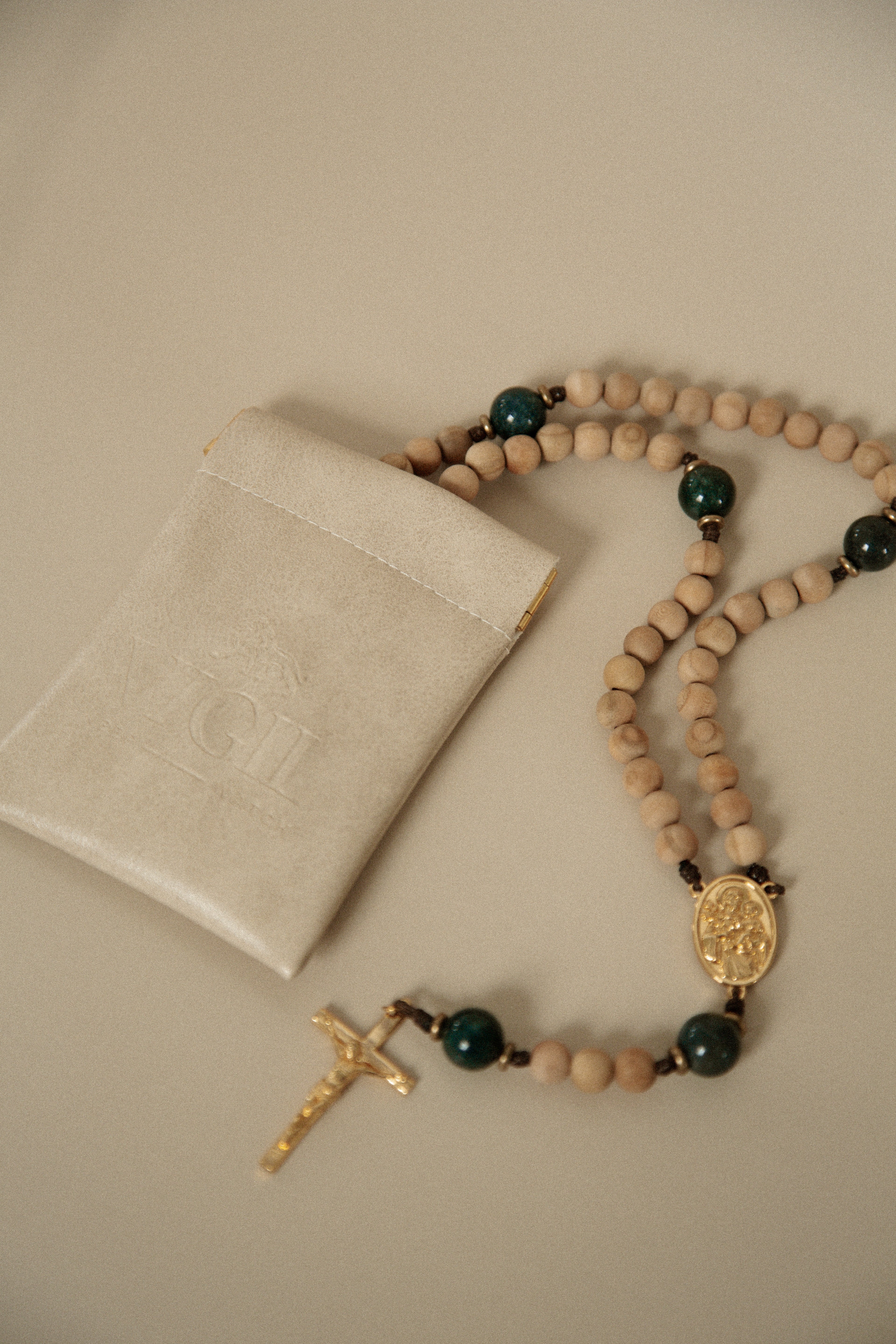 Leather Rosary Pouch